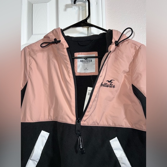 Hollister 3/4 Zip Pull Over Hoodie Jacket NWT - Picture 5 of 8